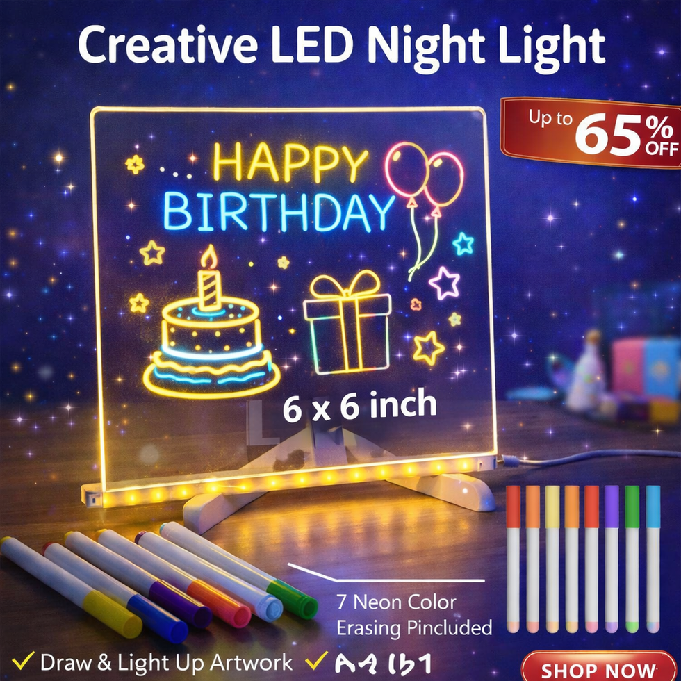 LED Colorful Glow Drawing Board™
