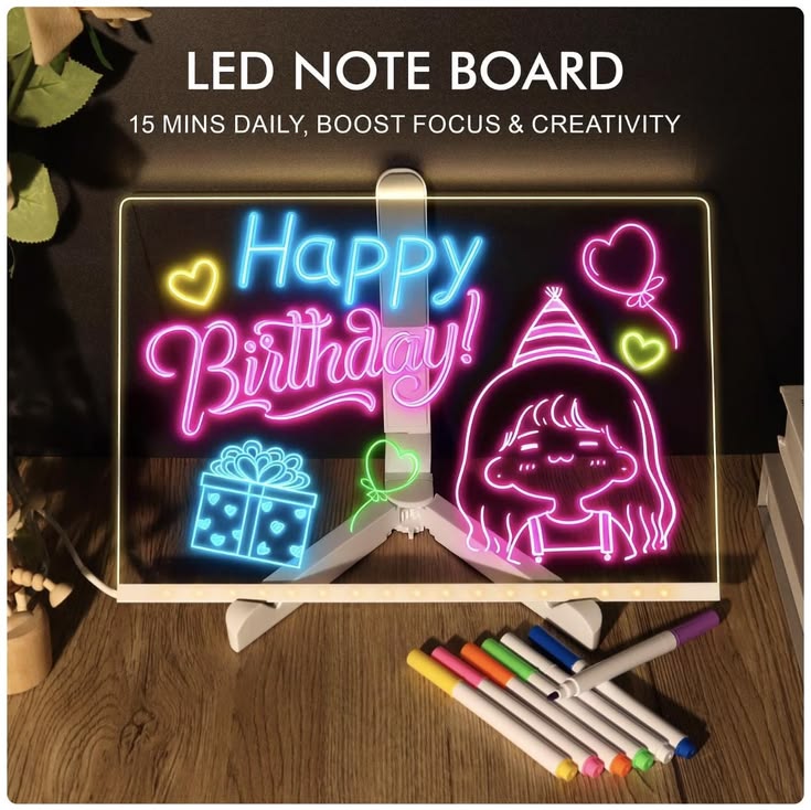 LED Colorful Glow Drawing Board™